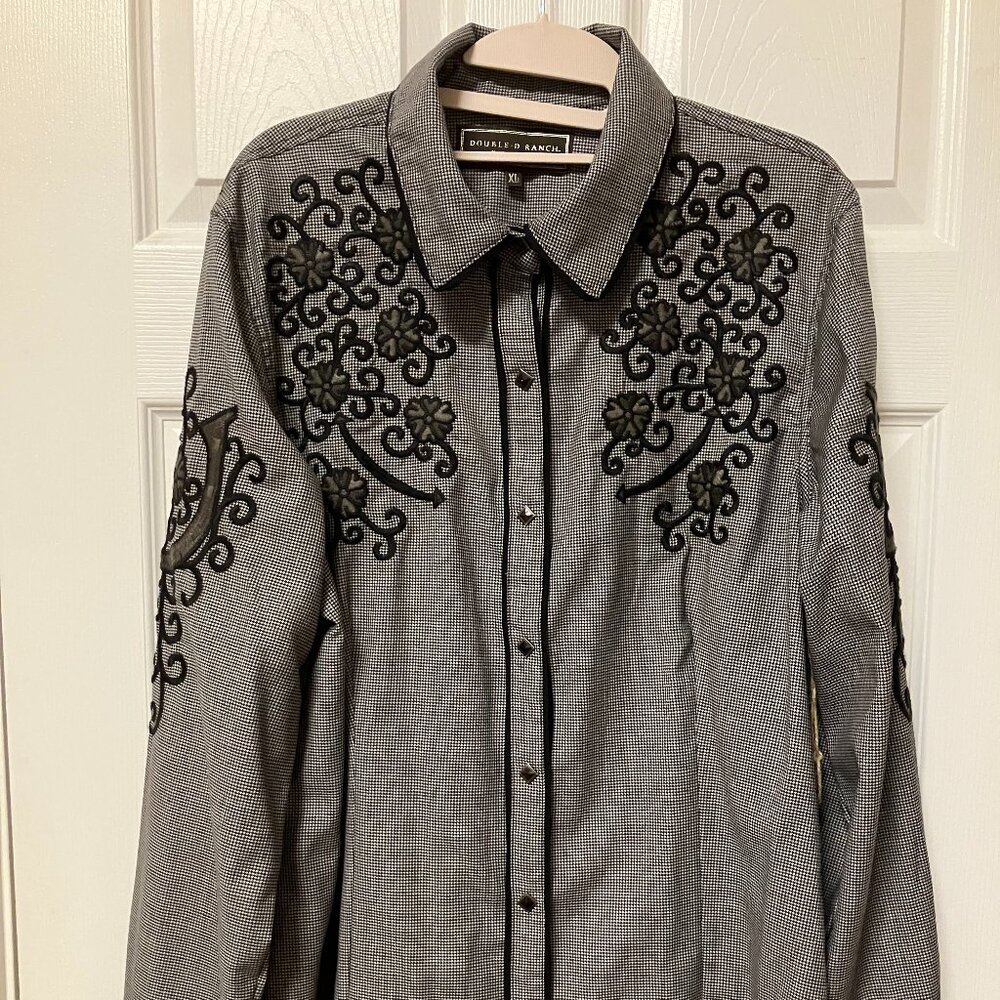 Double D Ranch Wester Shirt XL